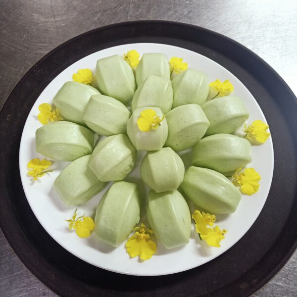 Bánh bao chay sữa dừa