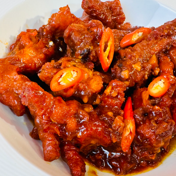Chân gà hấp "tàu xì"