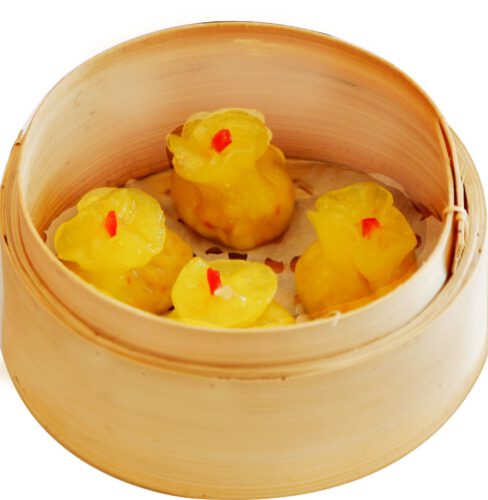 Há cảo rau & ngô ngọt